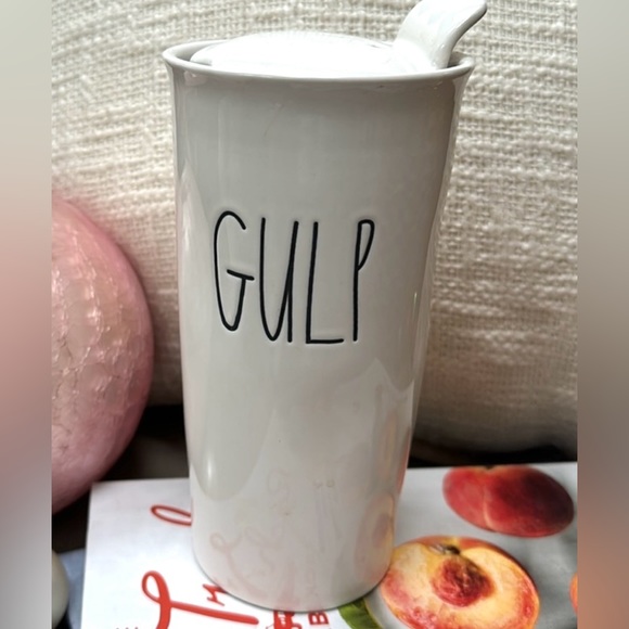 Rae Dunn NWT GULP Travel Coffee Mug with Lid - Picture 1 of 7